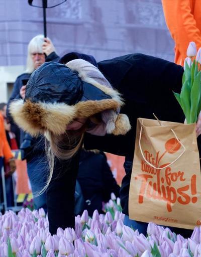 Hollandada Ulusal Lale Günü etkinliği