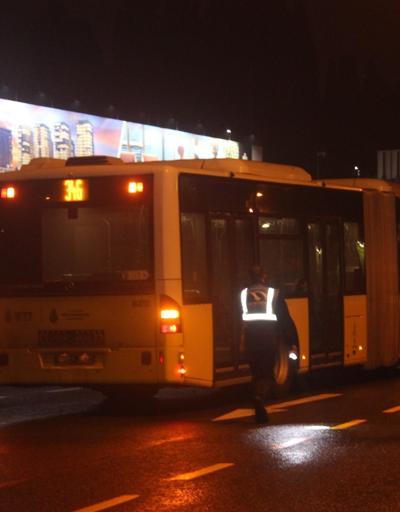 Edirnekapıda Metrobüs bir kişiye çarptı