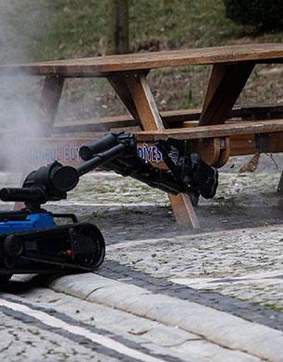 Yerli bomba imha robotu Ertuğrul İstanbulda görev başında