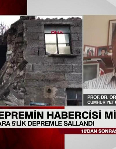 Prof. Dr. Orhan Tatar açıkladı: Son depremler büyük depremin habercisi mi