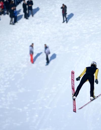 Kayakla Atlama Türkiye Şampiyonası’ndan renkli görüntüler