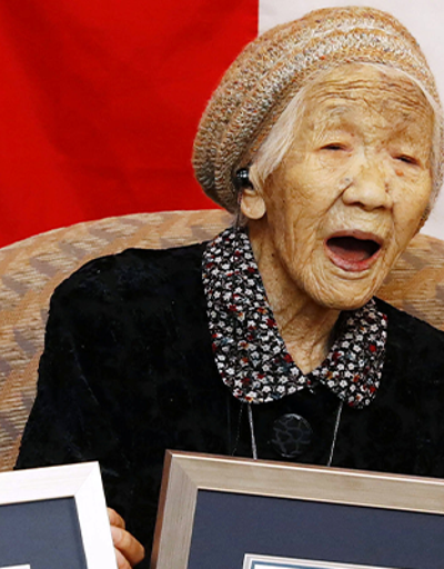 Dünyanın en yaşlı kişisi yine Japonyadan