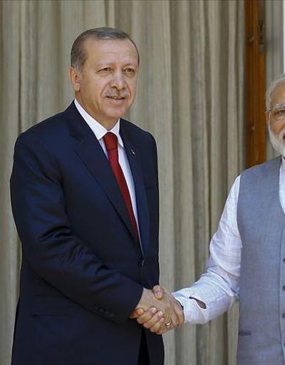 Son dakika... Cumhurbaşkanı Erdoğan, Hindistan Başbakanı ile görüştü