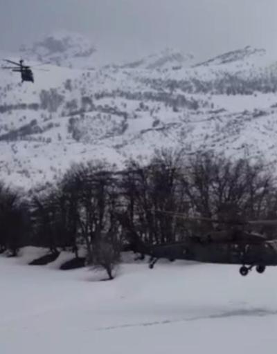 Tuncelide polis helikopteri zorunlu iniş yaptı