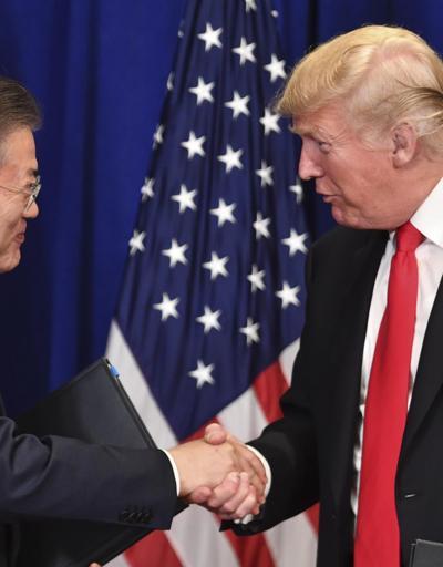 Trump, Güney Kore Devlet Başkanı Moon ile görüşecek