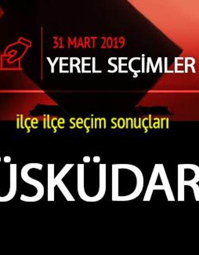 Üsküdar ilçe seçim sonuçları: İstanbul Üsküdar yerel seçim oy oranları