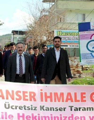 Osmaniyede kanser haftası etkinlikleri