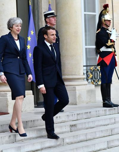May ile Macron Pariste görüştü