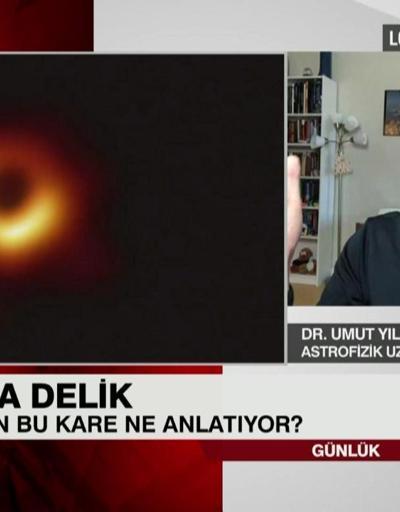 Tarihe geçen kara delik fotoğrafı ne anlatıyor Dr. Umut Yıldız anlattı