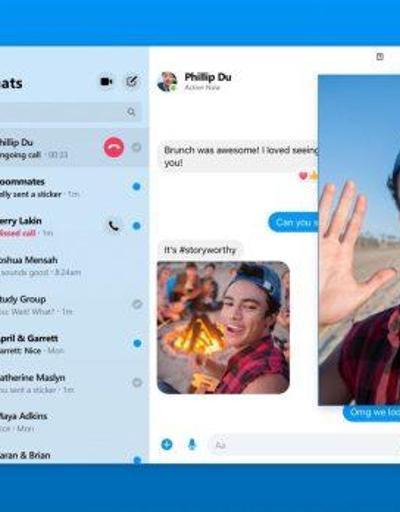 Messenger uygulaması masaüstü platformda nasıl görünecek
