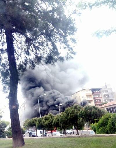 Son dakika: İzmirde korkutan yangın