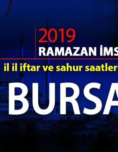 Bursa imsak ve iftar (oruç açma) saatleri – 2019 Ramazan iftar saatleri