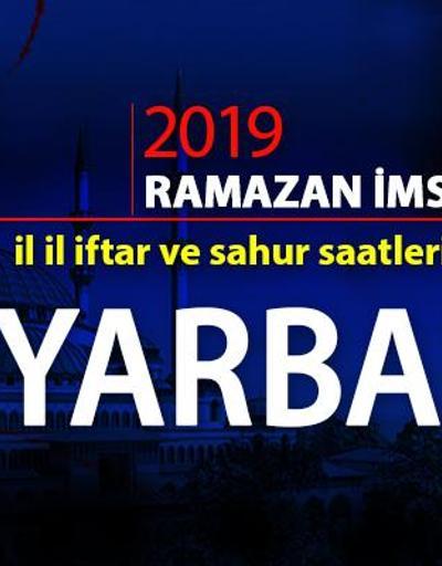 Diyarbakır imsak ve iftar (oruç açma) saatleri – 2019 Ramazan iftar saatleri