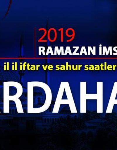 Ardahan imsak ve iftar (oruç açma) saatleri – 2019 Ramazan iftar saatleri
