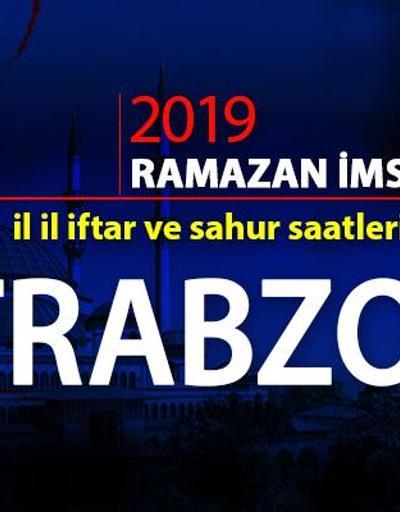 2019 imsak ve iftar saatleri: Trabzon imsak ve iftar saatleri – Diyanet