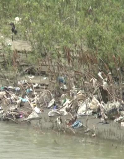 Karasu Nehri çöplüğe döndü