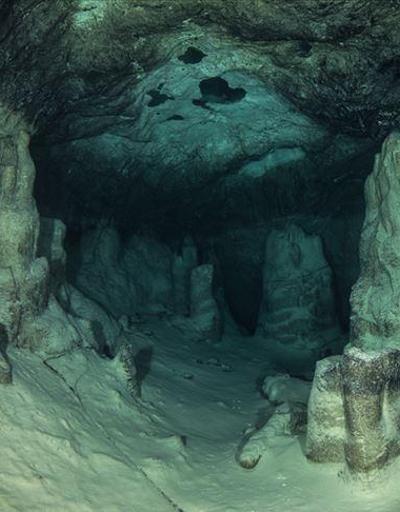 Hatayda su altı mağarası keşfedildi