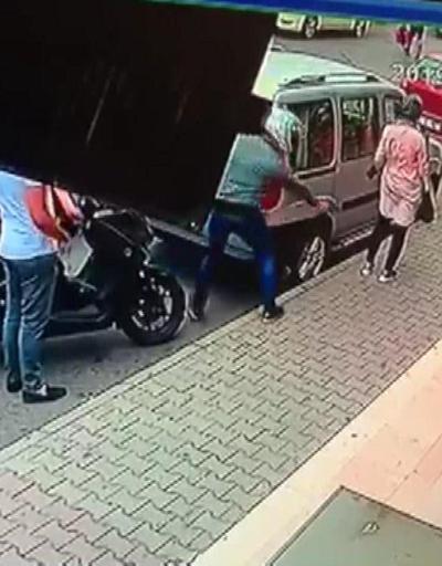 Sokak ortasında kadına silahlı saldırı