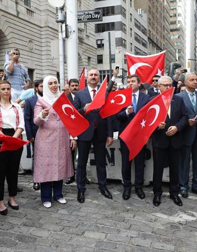 New Yorkta Türk bayrağı ve mehter coşkusu