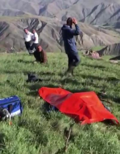 Erzincanda çobanın üzerine yıldırım düştü