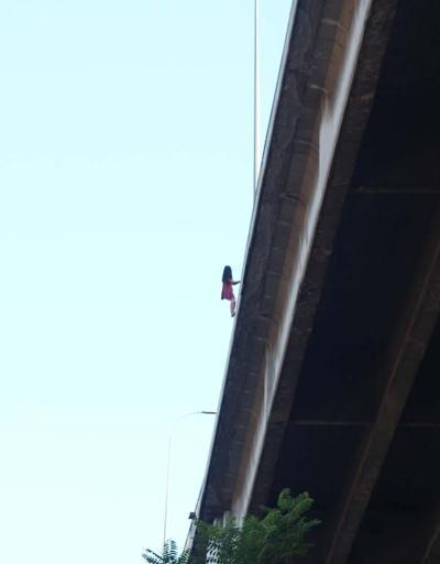 Son dakika 15 Temmuz Şehitler Köprüsünde intihar girişimi