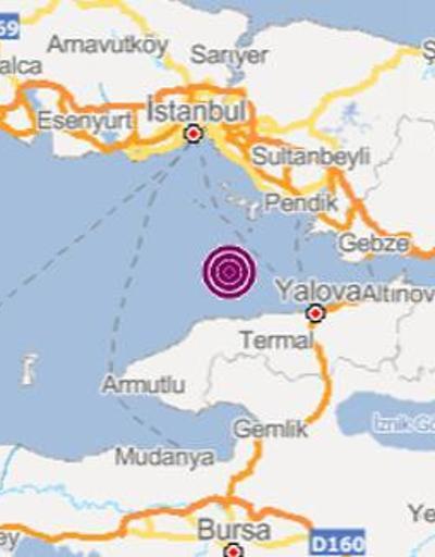 Son dakika: Marmarada korkutan deprem