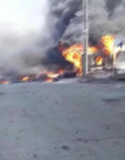 Afrinde bomba yüklü araçla saldırı: 4 ölü