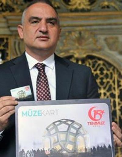 Bakan Ersoy, 15 Temmuz temalı Müzekartın tanıtımını yaptı
