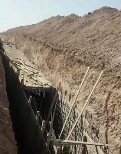 Teröristlerin Resulayndaki tünel ve siper kazıları devam ediyor
