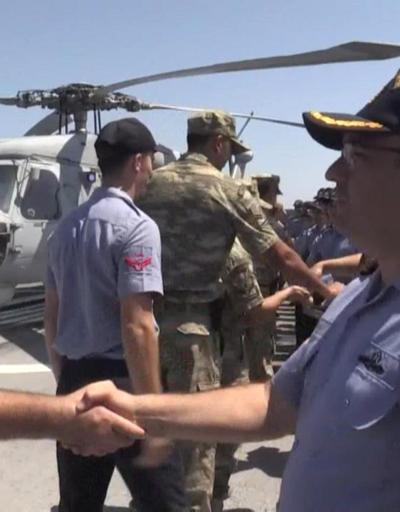 Türk Donanması Kıbrısta vatan görevinde