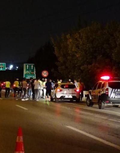 Motosikletli trafik polisi ağır yaralandı