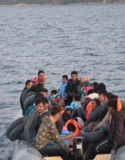 Kuşadası Körfezi’nde 60’ı çocuk 109 göçmen yakalandı