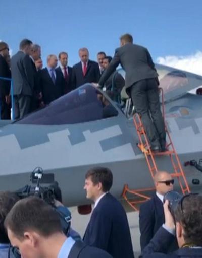 Putin, Erdoğana Rus savaş uçağını anlattı