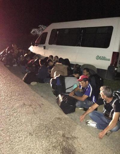 Çanakkalede 48 kaçak göçmen yakalandı