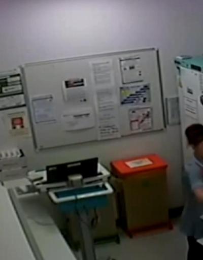 Şüpheler üzerine kamera yerleştirilince ortaya çıktı: Hemşire suç üstünde yakalandı