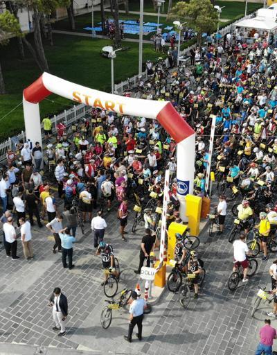 Yüzlerce bisikletli Üsküdardan Beykoza pedal çevirdi