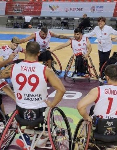 Türkiye Tekerlekli Sandalye Basketbol Milli Takımı bronz madalya kazandı