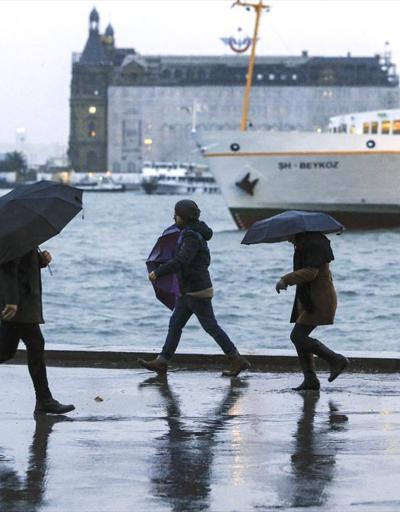 Yağmur başladı İstanbul hava durumu: Yağmur ne zaman duracak