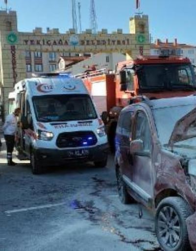 Yeniçağada kaza: 2 yaralı