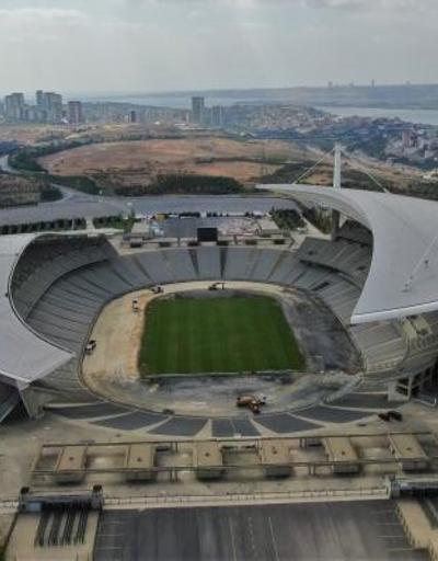 Atatürk Olimpiyat Stadı Şampiyonlar Ligi finaline hazırlanıyor