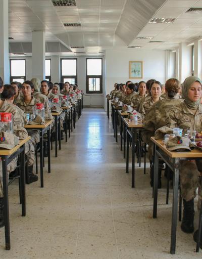 Jandarma Kadın Astsubaylar “Barış Pınarı”nda görev almak için hazır