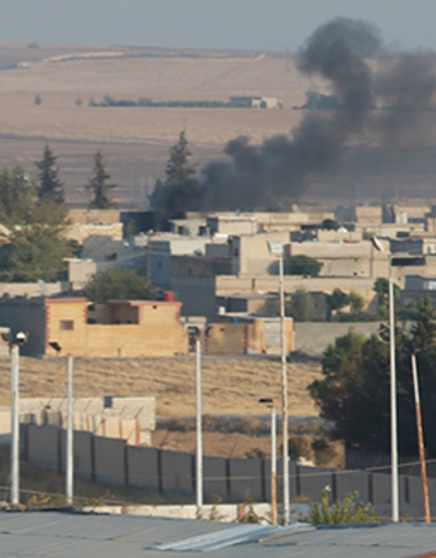 Tel Abyaddaki terör hedefleri obüs atışlarıyla vuruldu