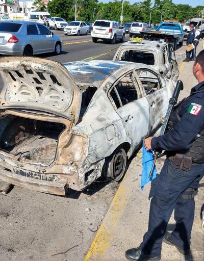 Meksikada çete üyeleri Culiacan kentini savaş alanına çevirdi