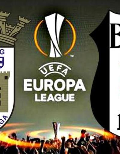 Braga Beşiktaş maçı ne zaman, BJK UEFA maçı saat kaçta, hangi kanalda