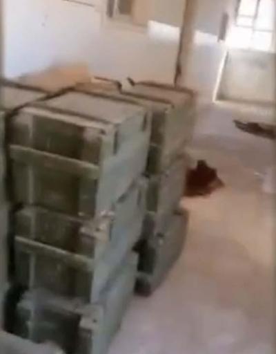 Harekat bölgesindeki okulda 50 anti tank mayını bulundu