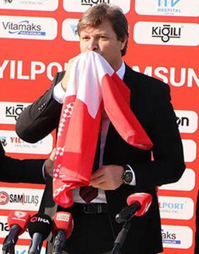 Ertuğrul Sağlam: Samsunsporu 6. şampiyon yapmak için geldim