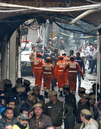 Hindistanda yangın faciası: 43 ölü