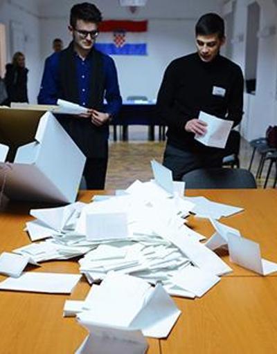 Hırvatistanda oy kullanma işlemi sona erdi
