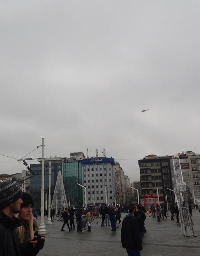 Yılbaşına saatler kala Taksimde son durum