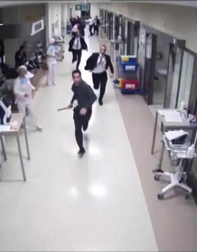 Hastanede ortalık karıştı Güvenlik görevlileri hasta yakınını darbetti